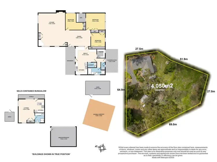 Floorplan of Homely house listing, 54 Bartley Road, Belgrave Heights VIC 3160
