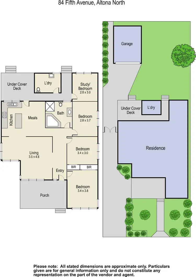 Floorplan of Homely house listing, 84 Fifth Avenue, Altona North VIC 3025
