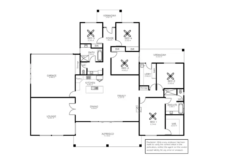 Floorplan of Homely house listing, 8-10 Kookaburra Drive, Boston SA 5607