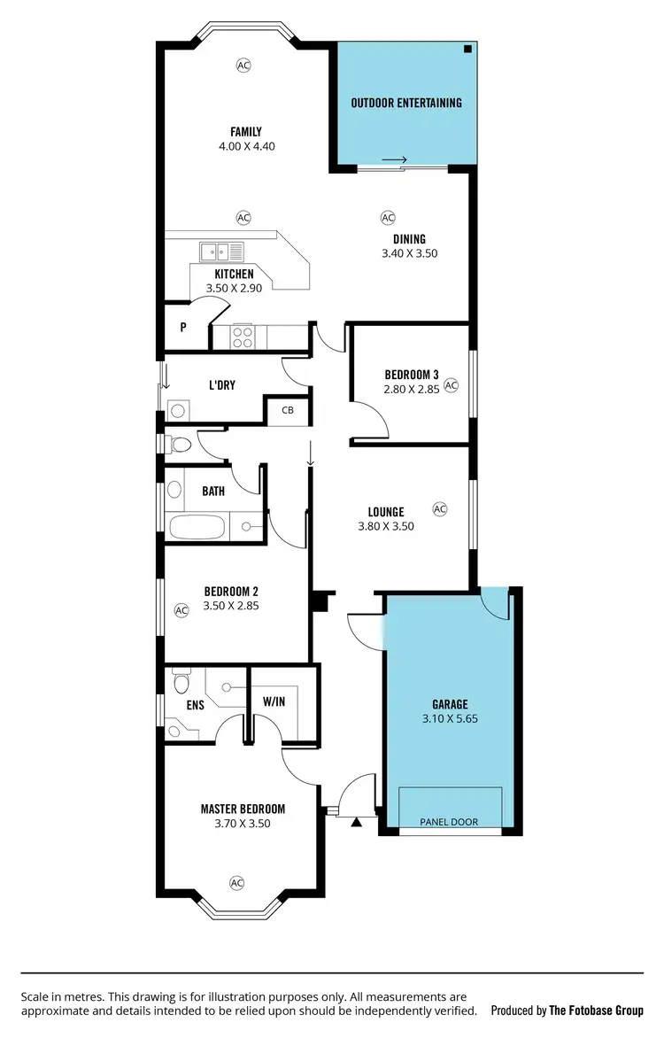 Floorplan of Homely house listing, 47 Atlantis Avenue, Seaford Meadows SA 5169