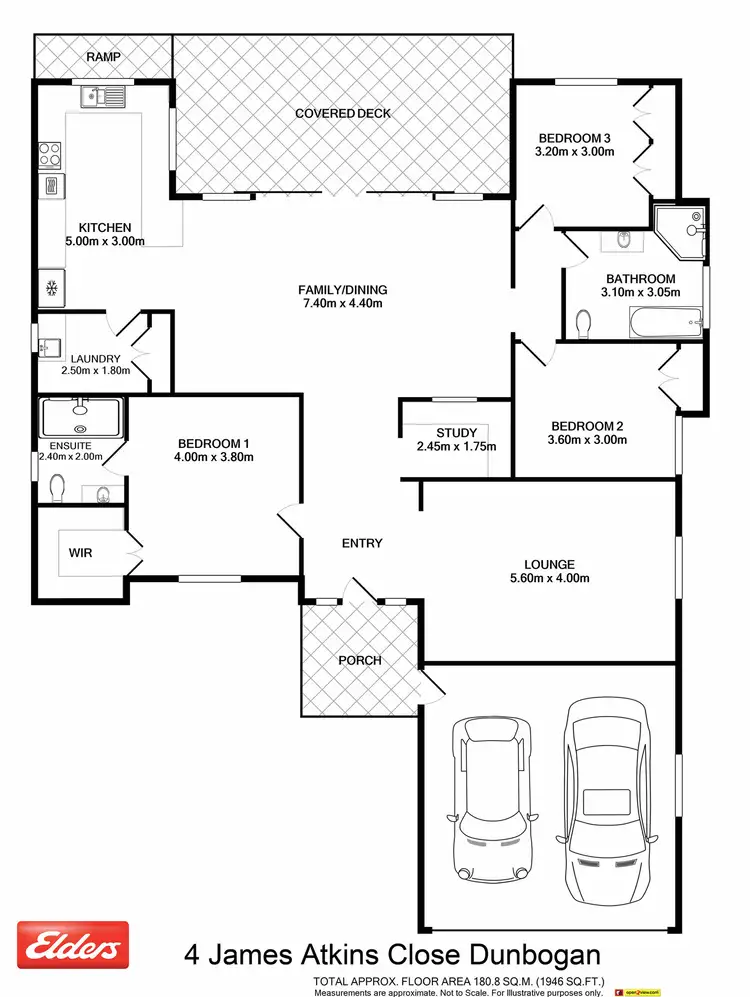 Floorplan of Homely house listing, 4 James Atkins Close, Dunbogan NSW 2443
