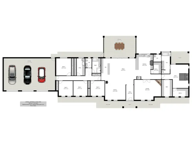 Floorplan of Homely rural property listing, 52 Himalaya Drive, Table Top NSW 2640