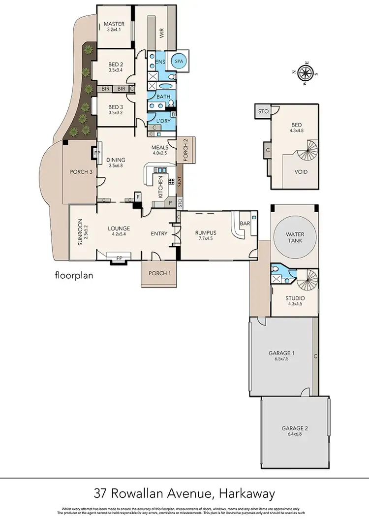 Floorplan of Homely house listing, 37 Rowallan Avenue, Harkaway VIC 3806