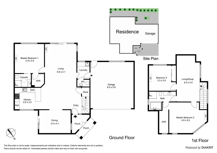 Floorplan of Homely townhouse listing, 2/196 Haughton Road, Oakleigh South VIC 3167