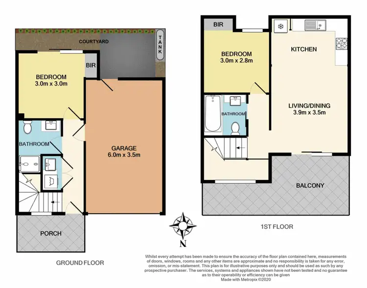 Floorplan of Homely townhouse listing, 10/10-12 Elm Street, Bayswater VIC 3153