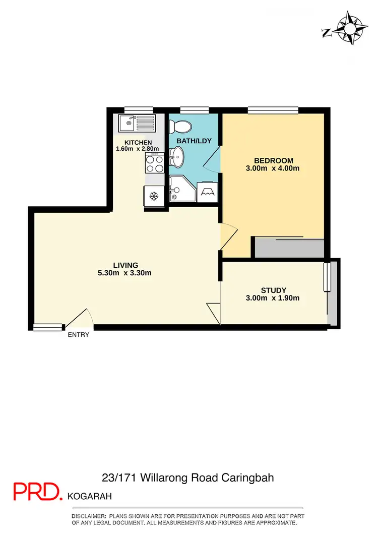 Floorplan of Homely unit listing, 23/171 Willarong Road, Caringbah NSW 2229