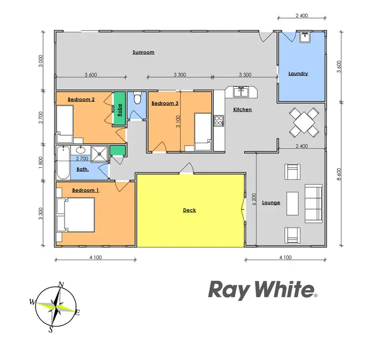 Floorplan of Homely house listing, 3 Bayview Crescent, Taree NSW 2430