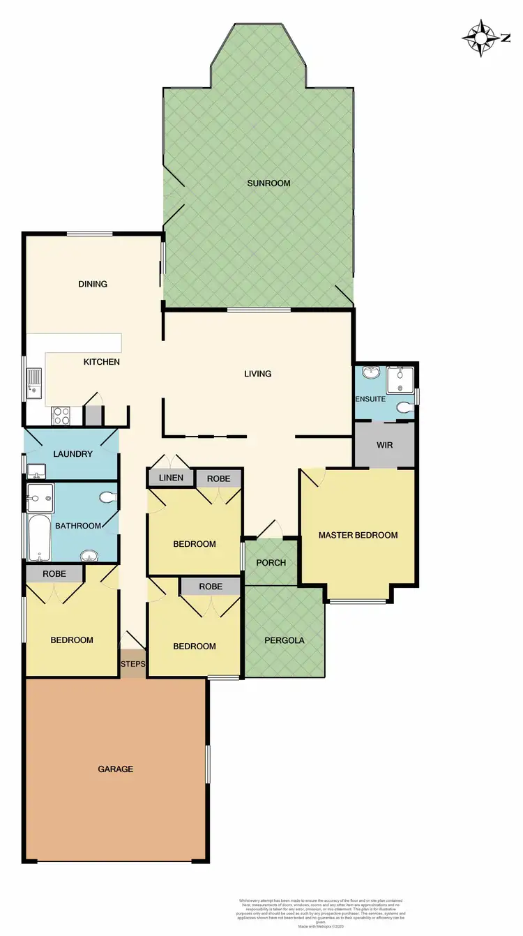 Floorplan of Homely house listing, 3 Hibiscus Crescent, Aberglasslyn NSW 2320