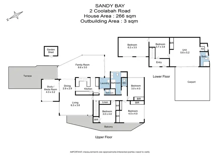 Floorplan of Homely house listing, 2 Coolabah Road, Sandy Bay TAS 7005