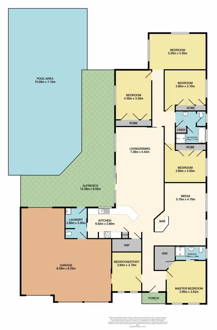 Floorplan of Homely house listing, 26 Peppertree Circuit, Aberglasslyn NSW 2320