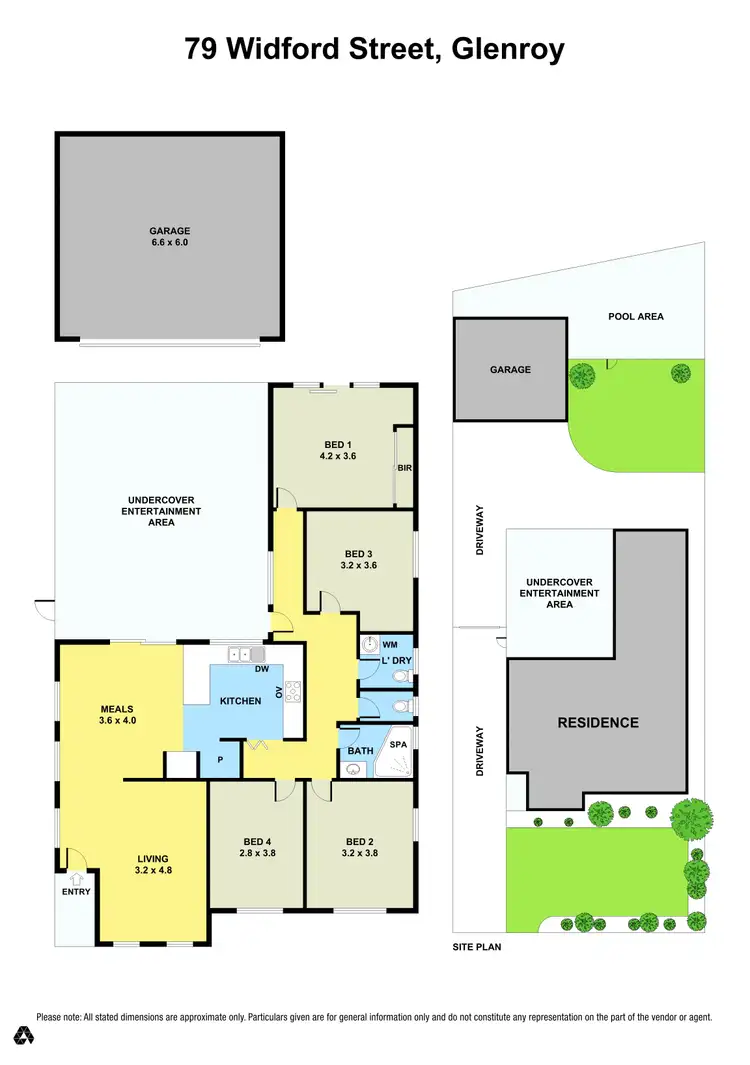 Floorplan of Homely house listing, 79 Widford Street, Glenroy VIC 3046