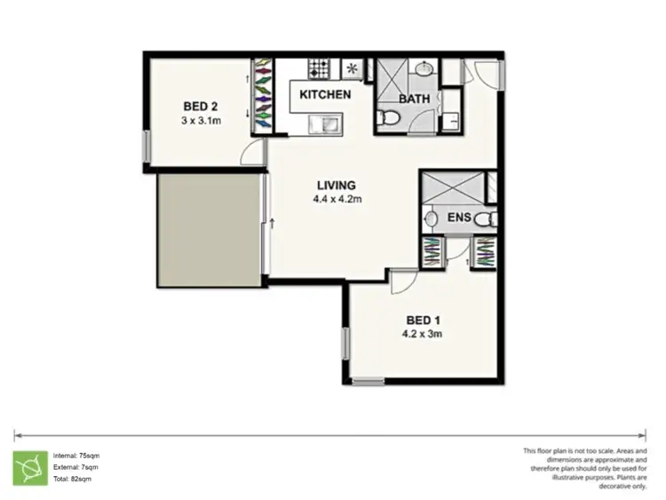 Floorplan of Homely apartment listing, 1109/108 Albert St, Brisbane City QLD 4000
