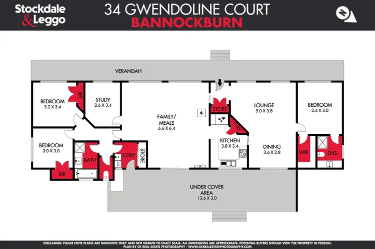 Floorplan of Homely house listing, 34 Gwendoline Court, Bannockburn VIC 3331