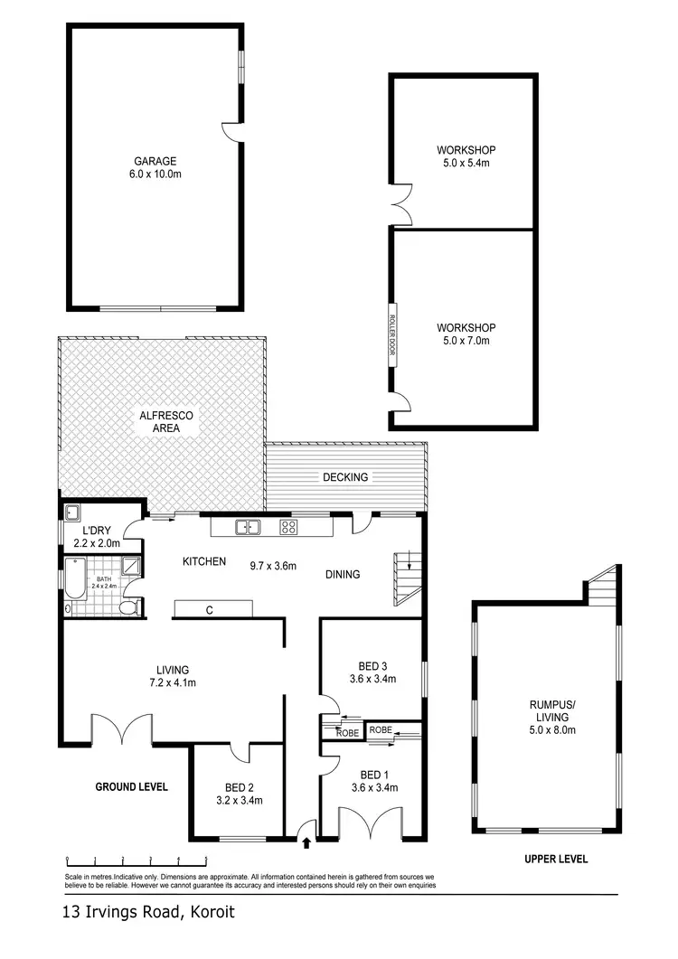 Floorplan of Homely house listing, 13 Irvings Lane, Koroit VIC 3282