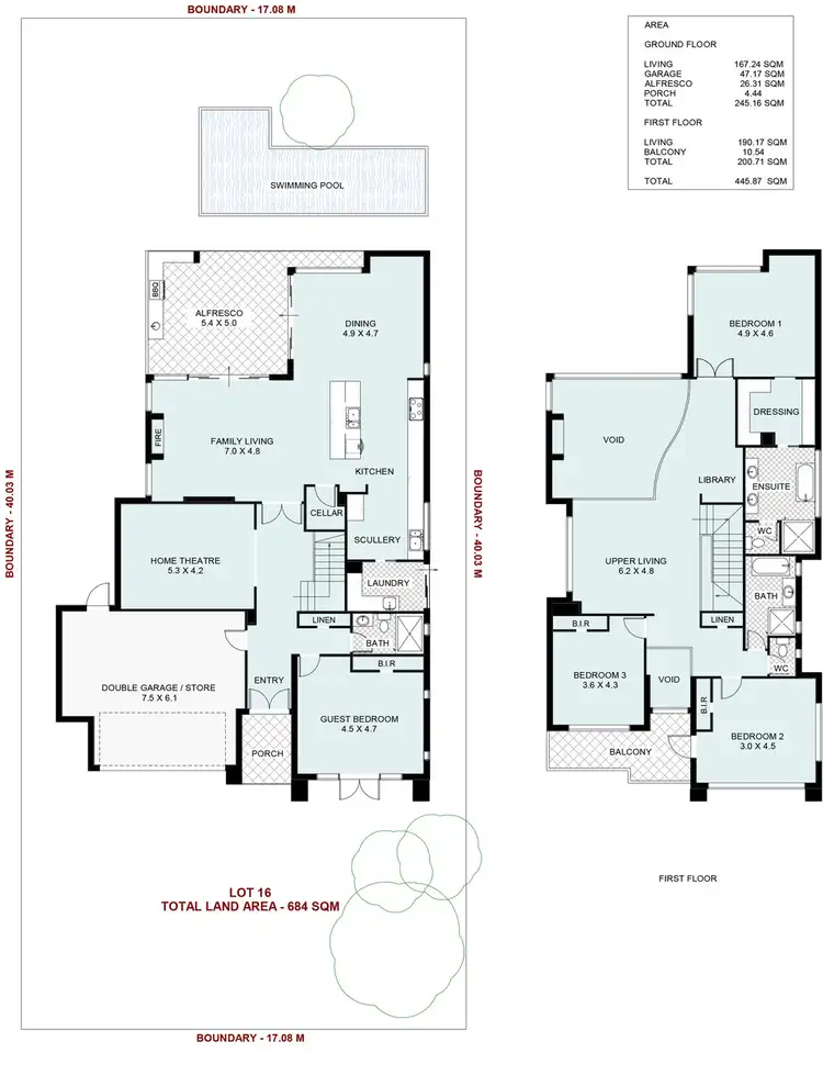 Floorplan of Homely house listing, 52 The Avenue, Nedlands WA 6009