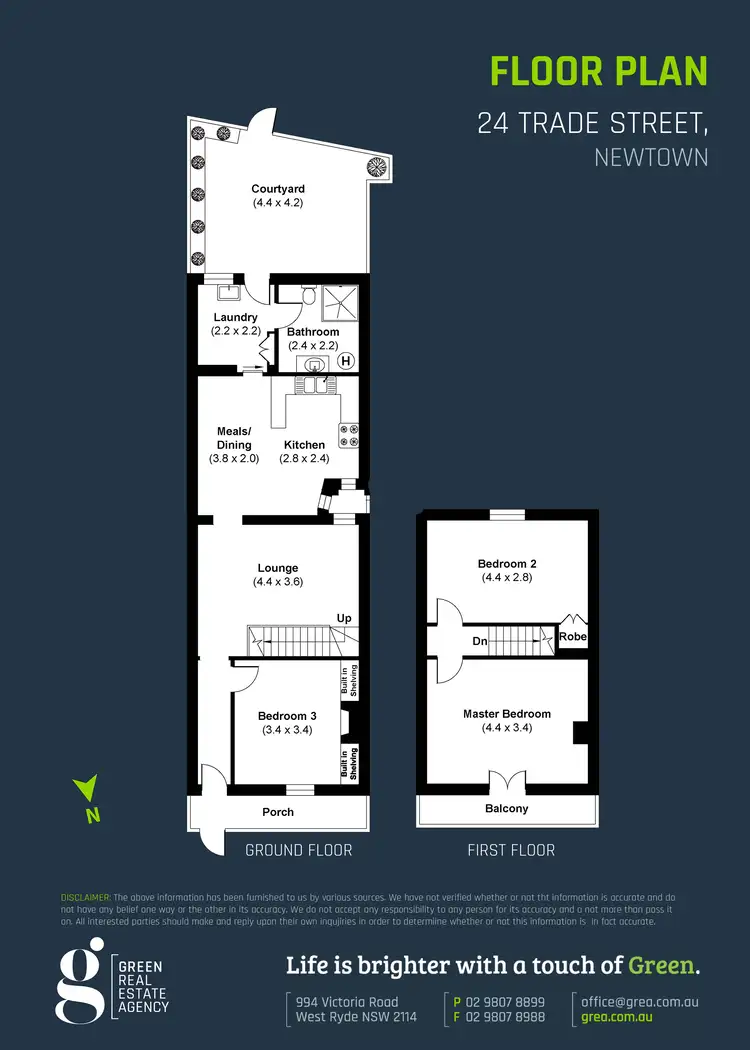 Floorplan of Homely house listing, 24 Trade Street, Newtown NSW 2042