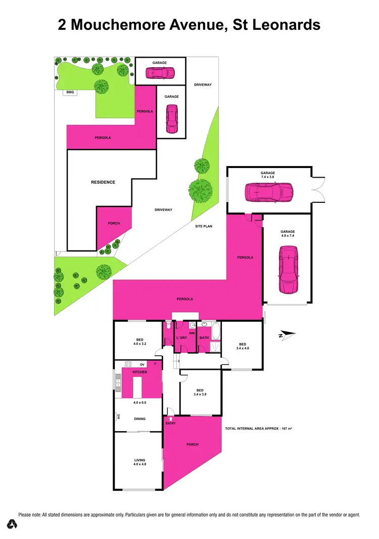 Floorplan of Homely house listing, 2 Mouchemore Avenue, St Leonards VIC 3223