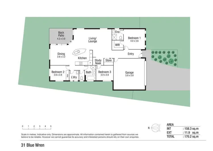 Floorplan of Homely house listing, 31 Blue Wren Drive, Kelso QLD 4815