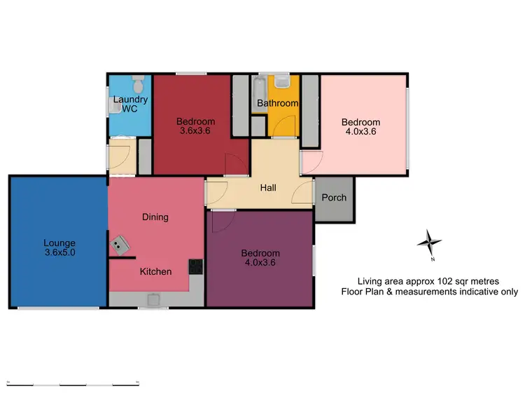 Floorplan of Homely house listing, 100 Spring Street, Orange NSW 2800