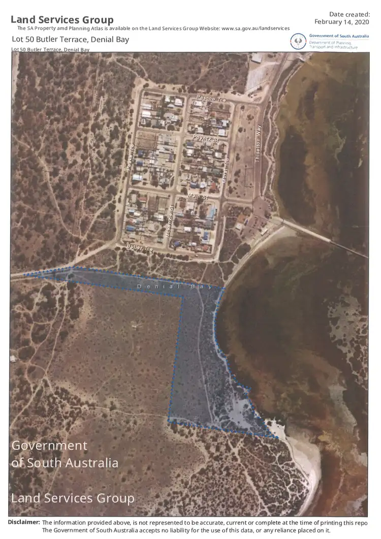 Floorplan of Homely rural property listing, Lot 50 Butler Terrace, Denial Bay SA 5690