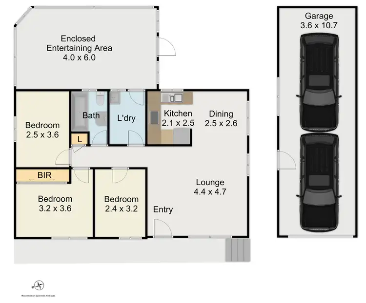 Floorplan of Homely house listing, 1 Discovery Avenue, Willmot NSW 2770