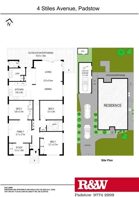 Floorplan of Homely house listing, 4 Stiles Avenue, Padstow NSW 2211