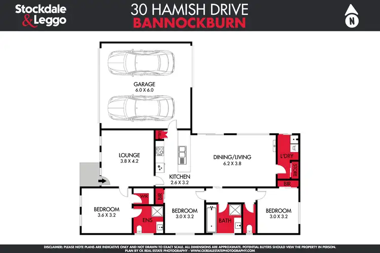 Floorplan of Homely house listing, 30 Hamish Drive, Bannockburn VIC 3331
