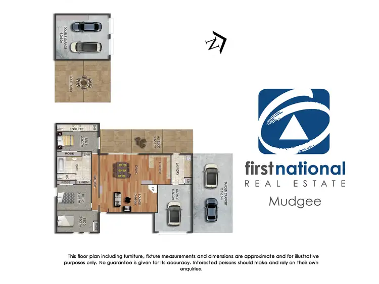 Floorplan of Homely house listing, 31 Hardy Crescent, Mudgee NSW 2850