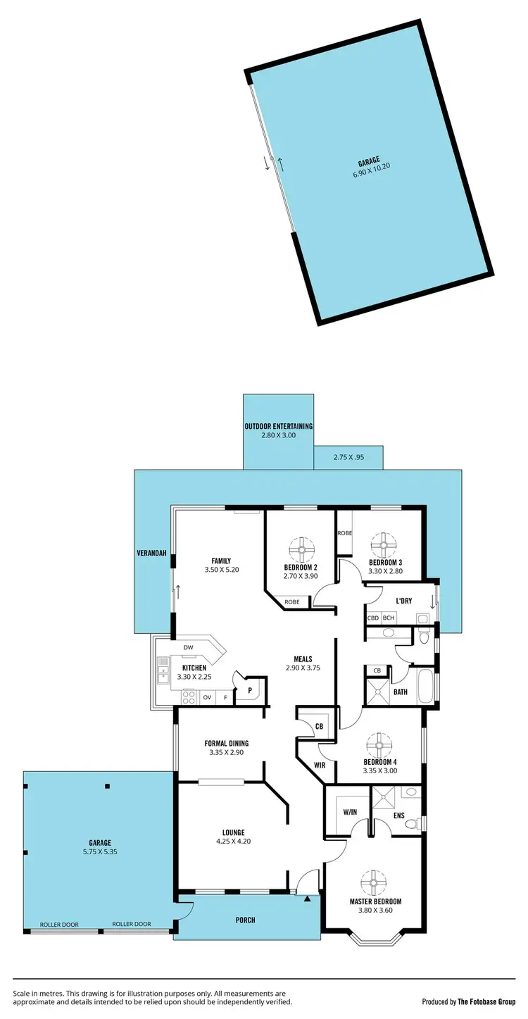 Floorplan of Homely house listing, 1 Armstrong Street, Sellicks Beach SA 5174
