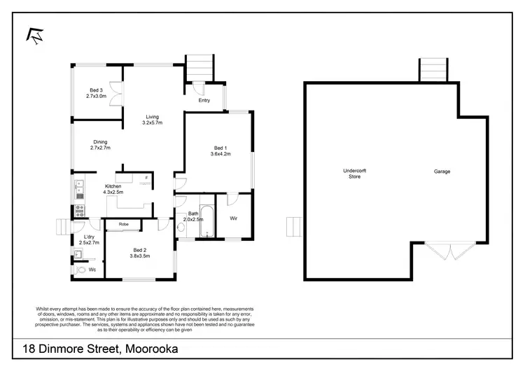 Floorplan of Homely house listing, 18 Dinmore, Moorooka QLD 4105