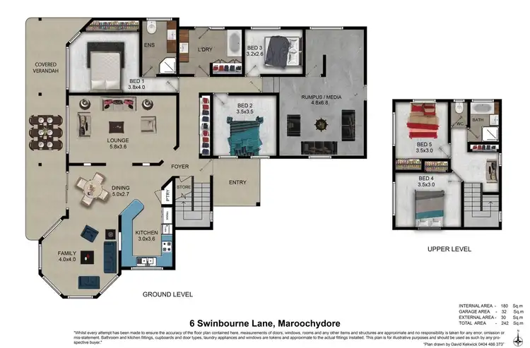 Floorplan of Homely house listing, 6 Swinbourne Lane, Maroochydore QLD 4558