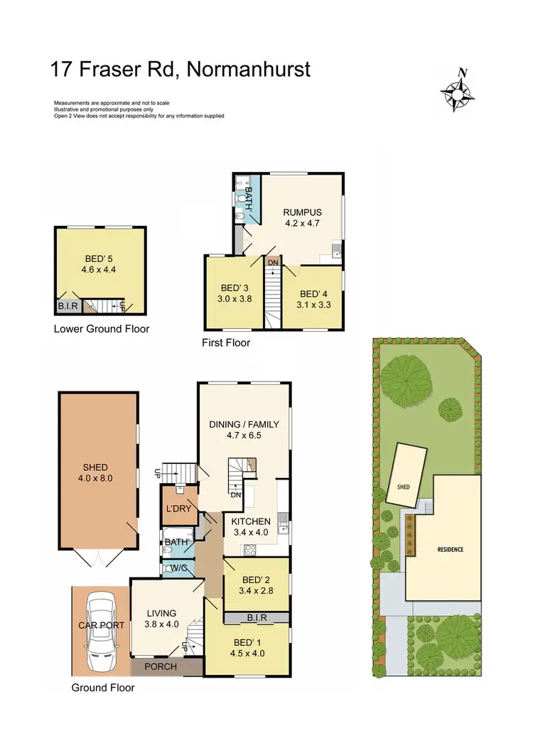 Floorplan of Homely house listing, 17 Fraser Road, Normanhurst NSW 2076