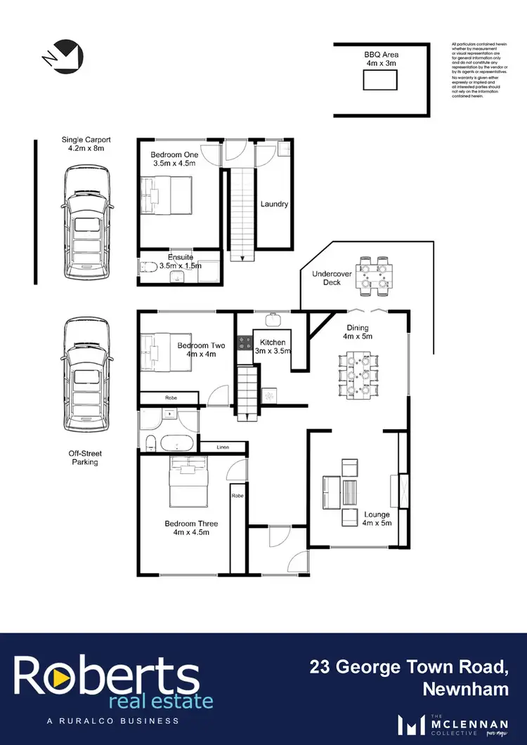 Floorplan of Homely house listing, 23 George Town Road, Newnham TAS 7248