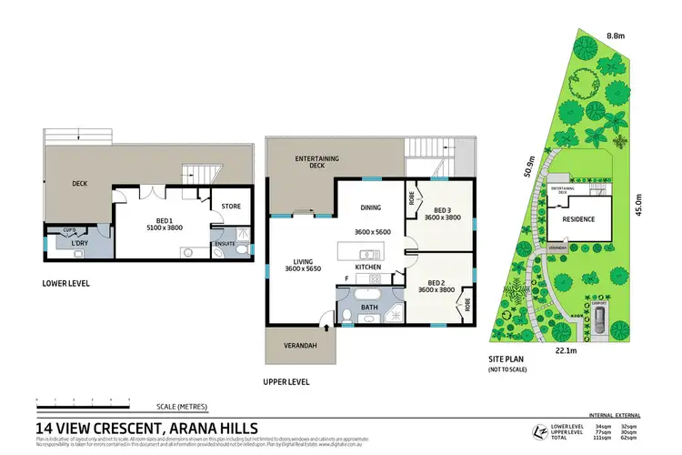 Floorplan of Homely house listing, 14 View Crescent, Arana Hills QLD 4054