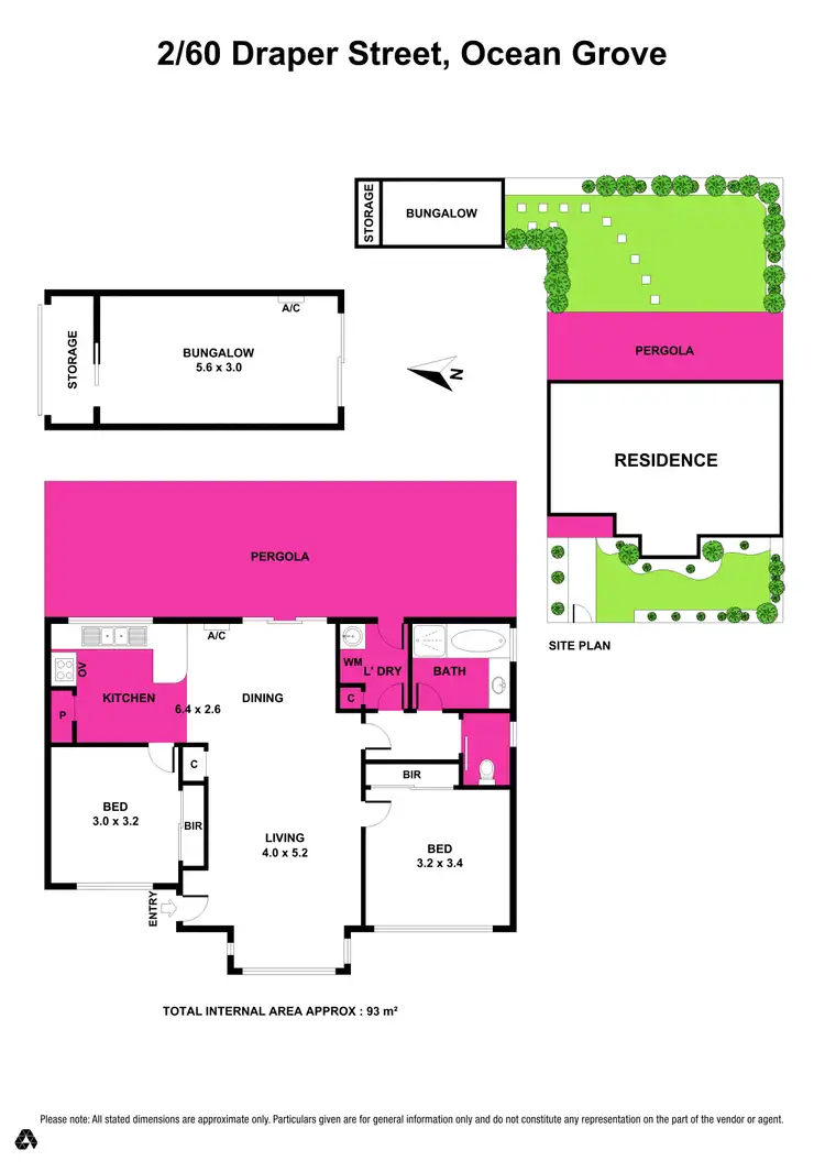 Floorplan of Homely house listing, 2/60 Draper Street, Ocean Grove VIC 3226