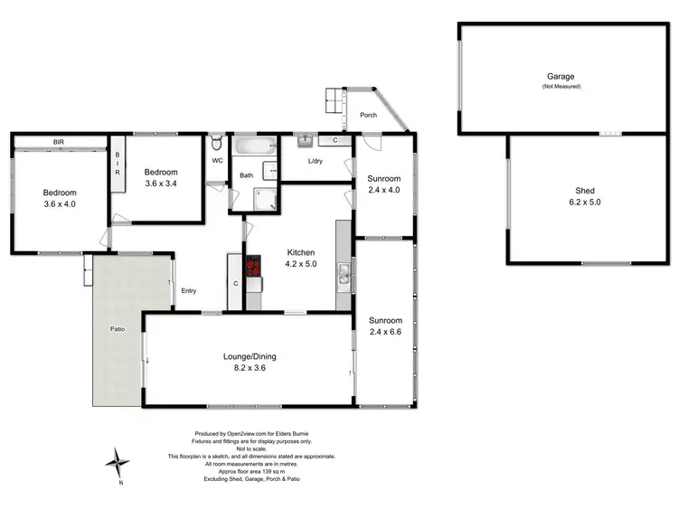 Floorplan of Homely house listing, 17 Lyons Street, Somerset TAS 7322