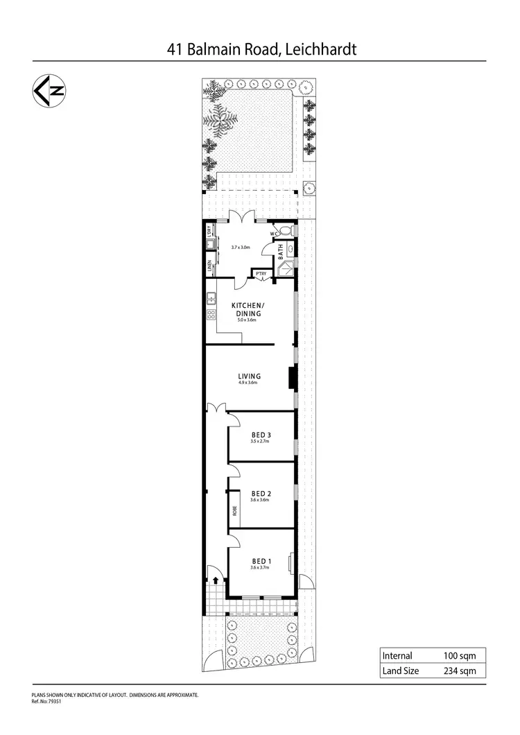 Floorplan of Homely house listing, 41 Balmain Road, Leichhardt NSW 2040