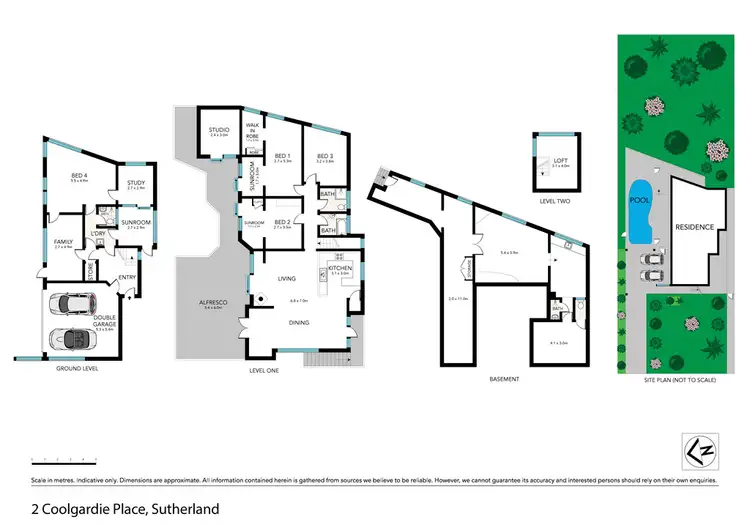 Floorplan of Homely house listing, 2 Coolgardie Place, Sutherland NSW 2232