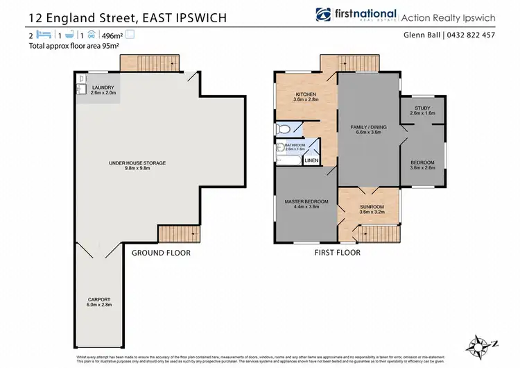 Floorplan of Homely house listing, 12 England Street, East Ipswich QLD 4305