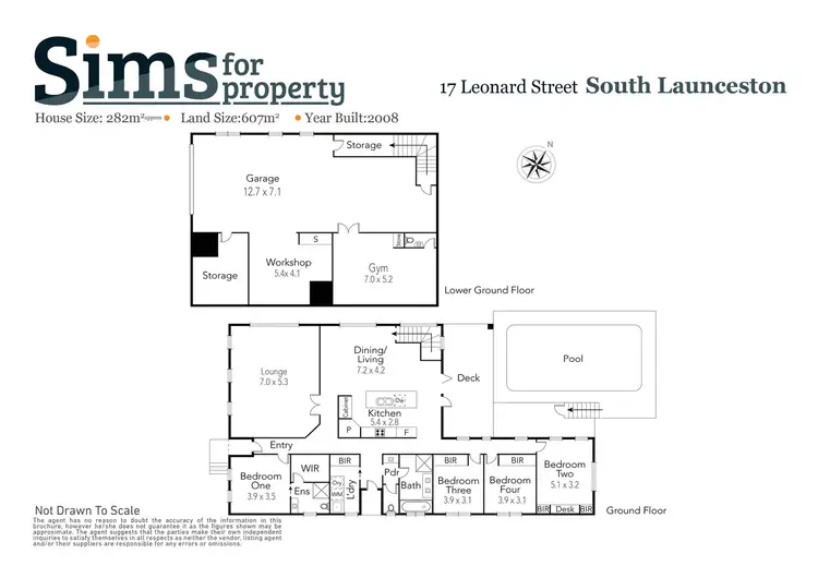 Floorplan of Homely house listing, 17 Leonard Street, South Launceston TAS 7249