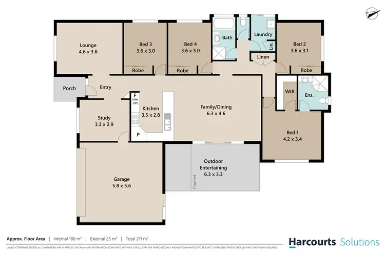 Floorplan of Homely house listing, 5 Lido Circuit, Warner QLD 4500