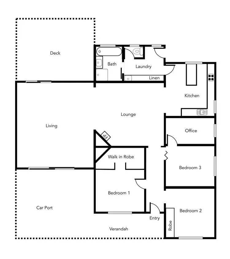 Floorplan of Homely house listing, 2 Wilson Street, Ararat VIC 3377