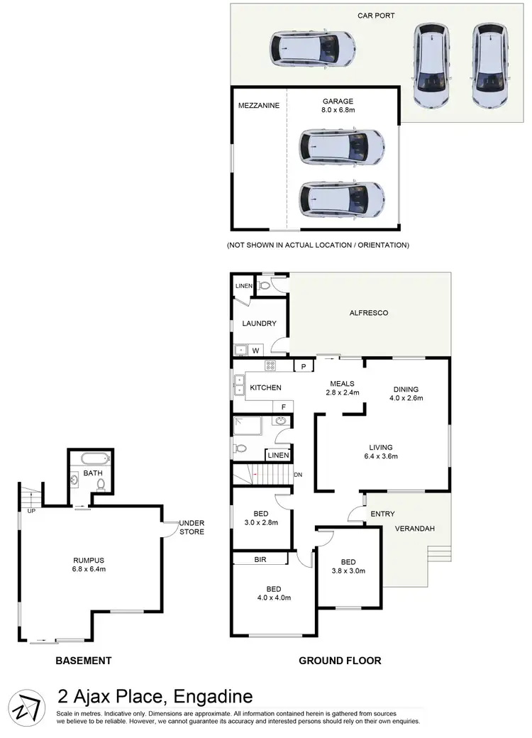 Floorplan of Homely house listing, 2 Ajax Place, Engadine NSW 2233