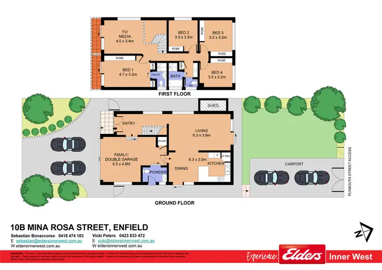 Floorplan of Homely house listing, 10B Mina Rosa Street, Enfield NSW 2136