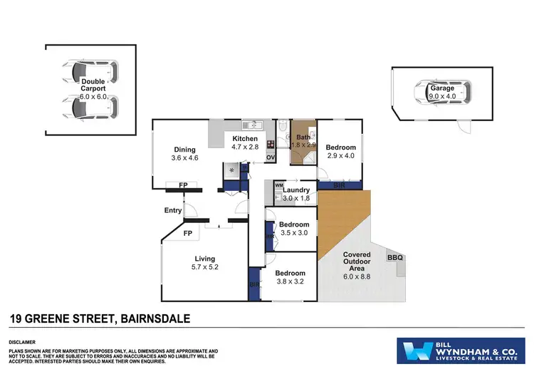 Floorplan of Homely house listing, 19 Greene Street, Bairnsdale VIC 3875
