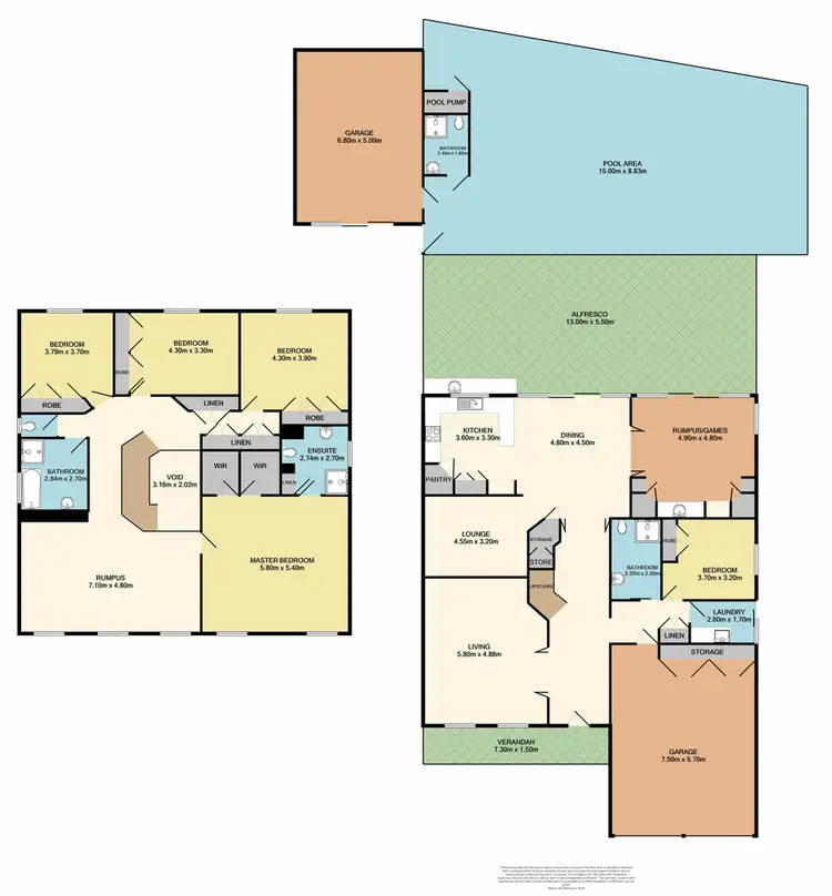 Floorplan of Homely house listing, 103 Canterbury Drive, Raworth NSW 2321