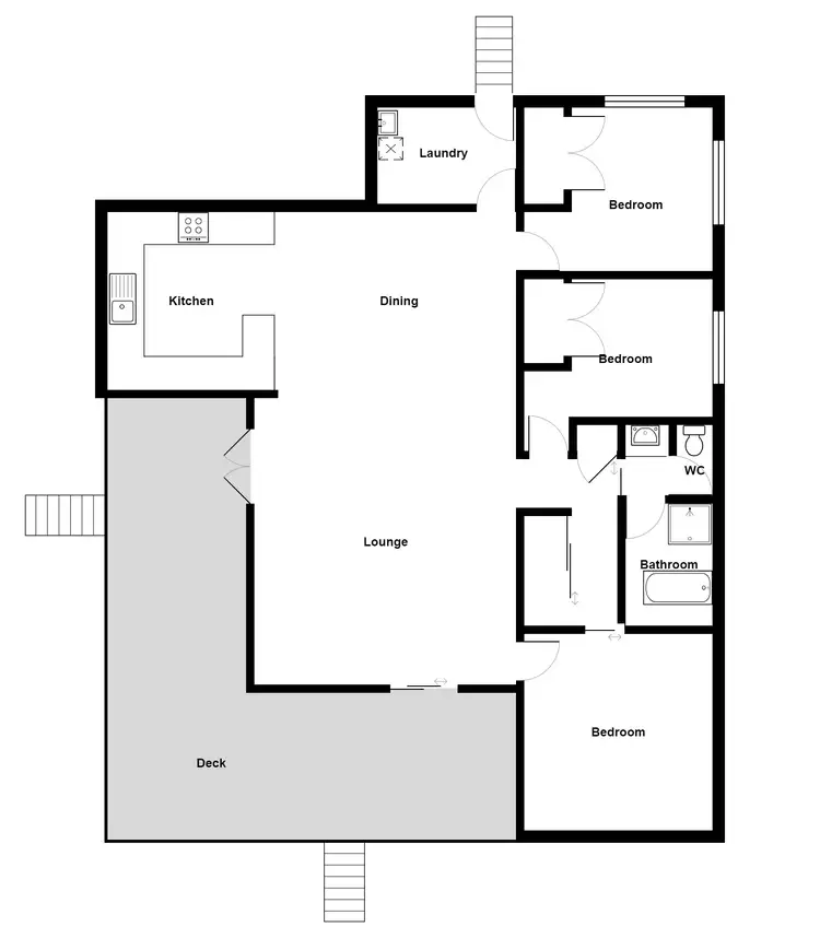 Floorplan of Homely house listing, 71 Blue Mountain Drive, Bluewater Park QLD 4818
