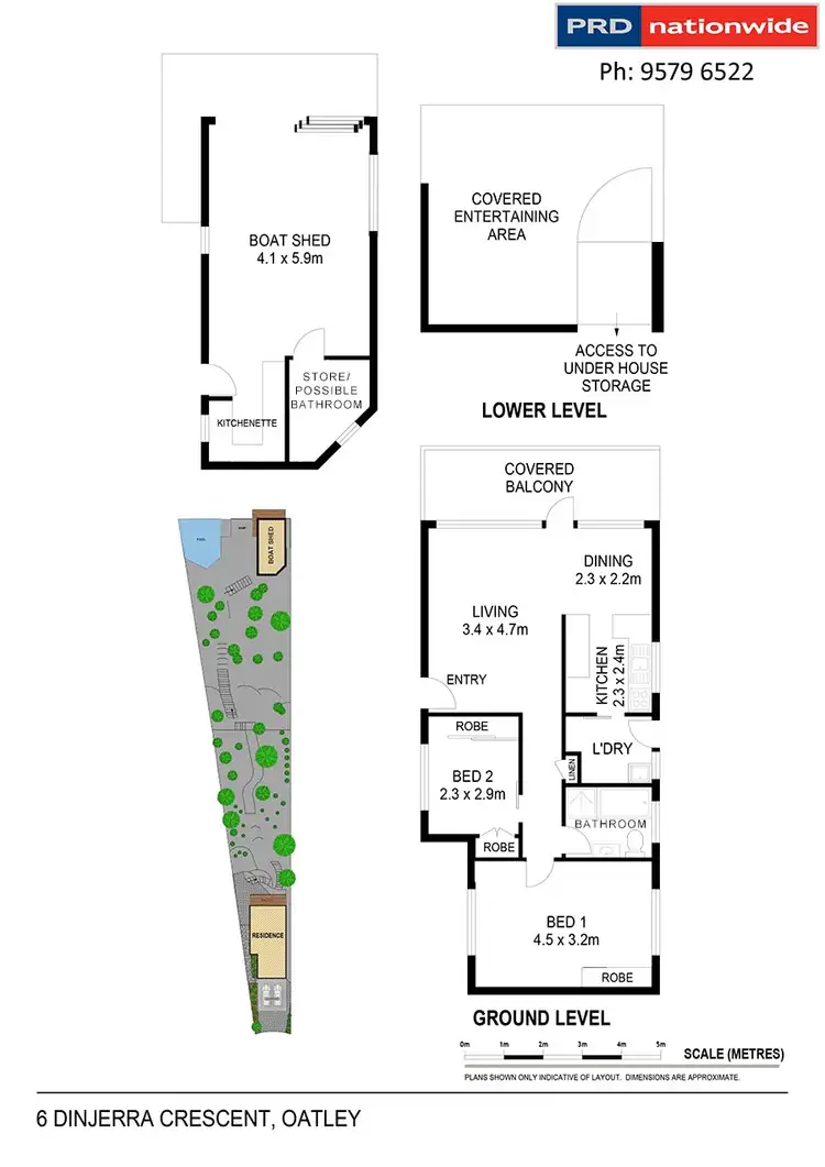 Floorplan of Homely house listing, 6 Dinjerra Crescent, Oatley NSW 2223