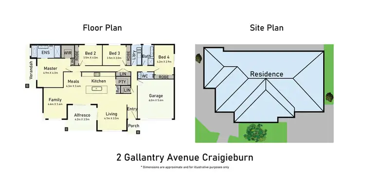Floorplan of Homely house listing, 2 Gallantry Avenue, Craigieburn VIC 3064