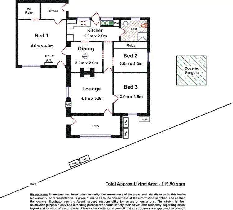 Floorplan of Homely house listing, 27 Railway Terrace South, Goodwood SA 5034